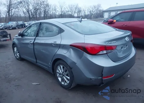 2014 Hyundai Elantra Se z USA, uszkodzony, nr VIN KMHDH4AE7EU028059